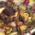 Yakisoba com Alcachofra e Cogumelos