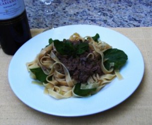 Ragu de Cordeiro com Talharim