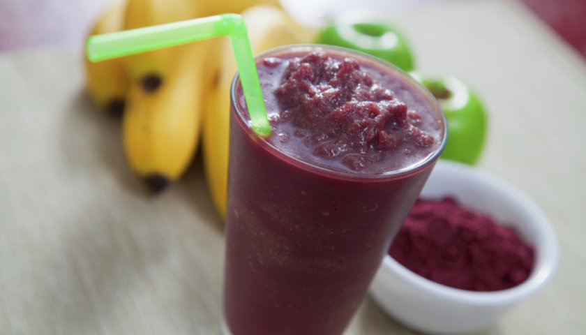 Vitamina de Açaí com Whey Protein Vitamina de Açaí com Whey Protein
