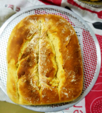 Pão de Semolina Integral de Grão Duro