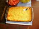 Torta de Mandioca com Mussarela e Presunto