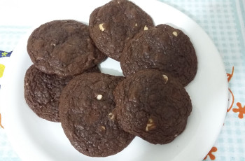 Cookies de Chocolate com Castanha do Pará