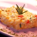 Risoto de Abóbora, Carne-Seca e Mascarpone
