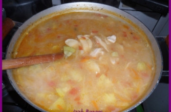 Sopa   Soup   Zuppa   com Ravióli