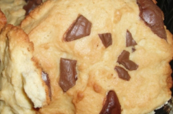 Cookies de Chocolate com Creme de Leite