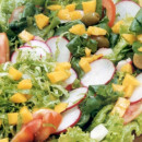 Salada de Palmito e Agrião