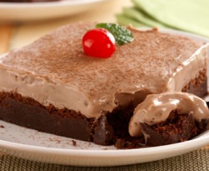 Torta Cremosa de Chocolate