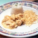 Frango ao Creme de Milho e Curry