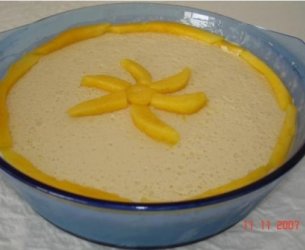 Mousse de Manga com Suco Concentrado