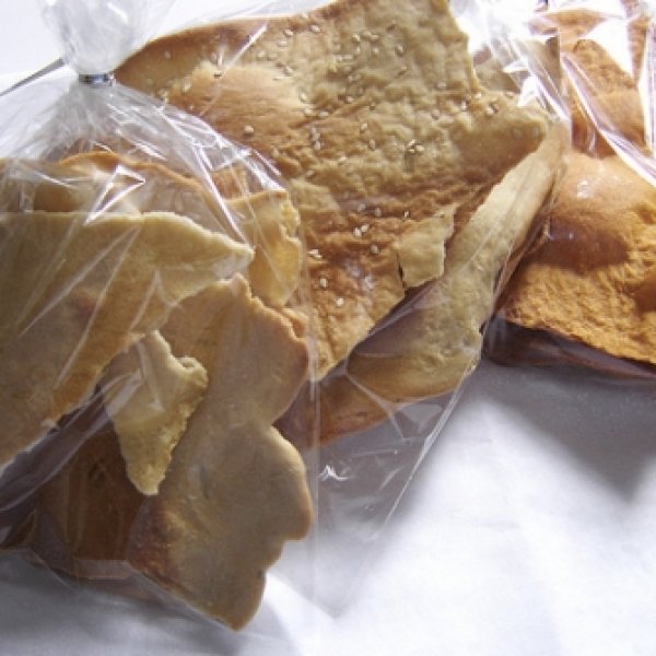 Receita de Pão Crocante (Lavash Crackers) CyberCook