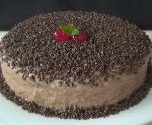 Bolo de Chocolate Festivo
