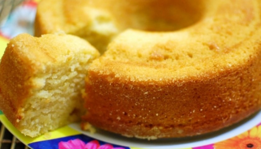 Bolo Vegan de Laranja Bolo Vegan de Laranja