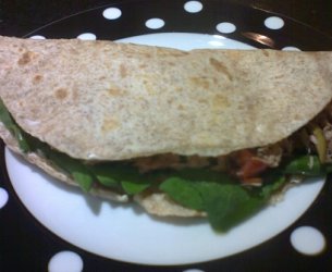 Lanche Rápido de Atum e Espinafre