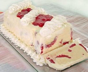 Cassata de frutas vermelhas