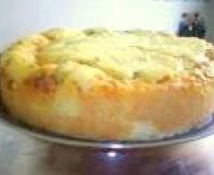 Bolo Salgado de Liquidificador Gratinado