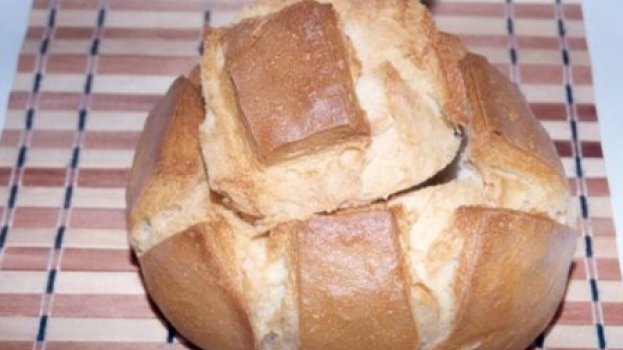 Pão italiano caseiro