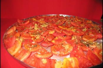 Tomates Assados À Redonda