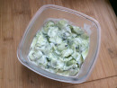 Salada de Pepino com Molho de Iogurte e Menta
