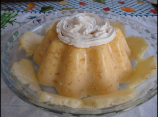 Gelado de Abacaxi