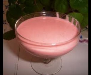 Mousse de morango