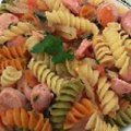 Macarrão com Lingüiça de Frango