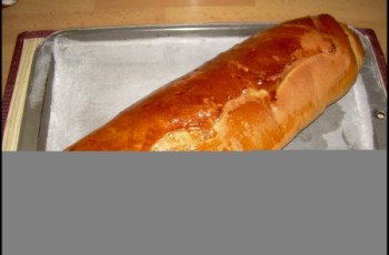 Pão Doce com recheio de avelã ou morango
