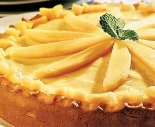 Torta aberta de manga