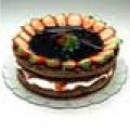 Torta suíça de morango