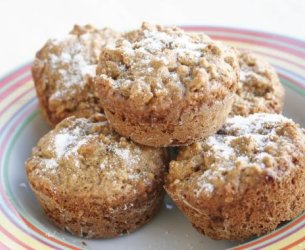 Muffin Integral de Baunilha