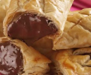 Pão Folhado de Chocolate