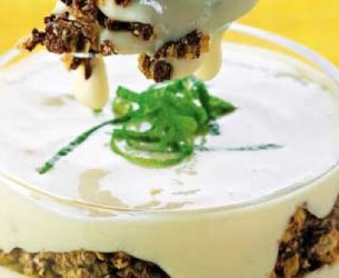 Creme de limão com Bis