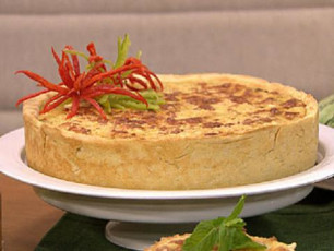 Quiche de Abobrinha Cremosa