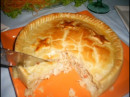 Torta de frango c/ catupiry