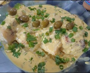 Robalo com Leite de Côco