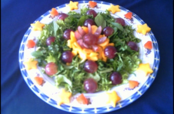 Salada com frutas
