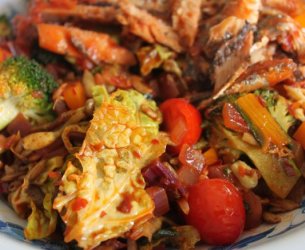 Tigelada de Legumes e Sardinha
