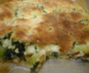 Torta Facilima de Espinafre