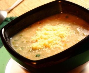 Sopa de Aveia com Legumes