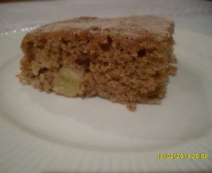 Bolo de Banana com Casca