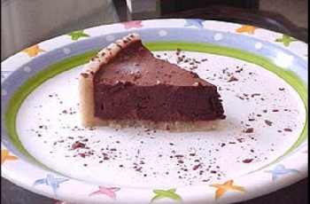 Torta de Chocolate Meio Amargo