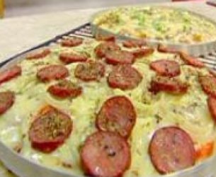 Pizza de Liquidificador Maravilhosa