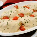 Sobrecoxa ao molho cremoso