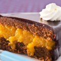 Bolo de Chocolate com Damasco