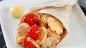 Receita De Wrap Com Cottage E Atum Light Cybercook