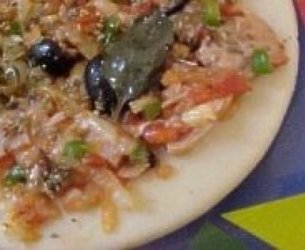Pizza de Pimentão com Atum