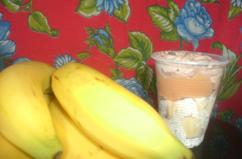 Sobremesa Gelada Rápida de Banana