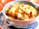 Sopa de Macarrão, Milho e Lingüiça Defumada