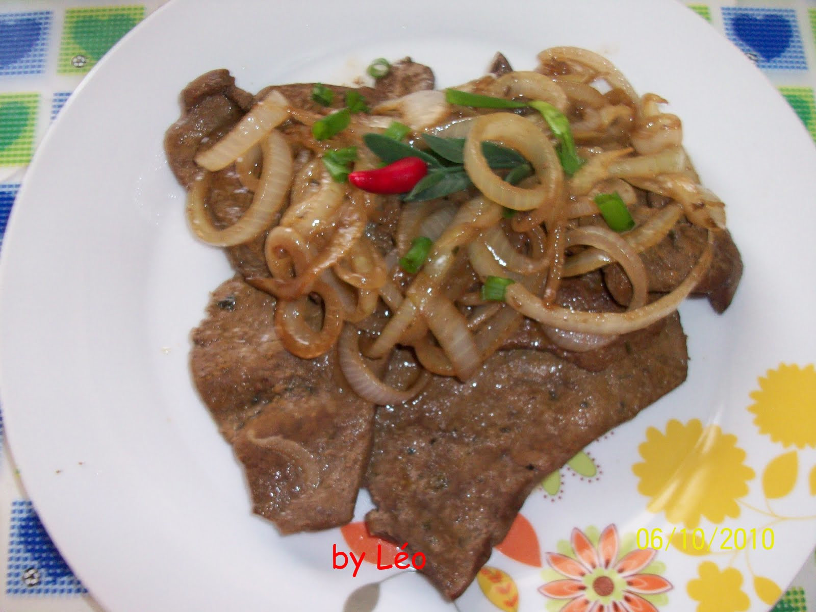 Receita de Bife de Fígado Acebolado - Itaci