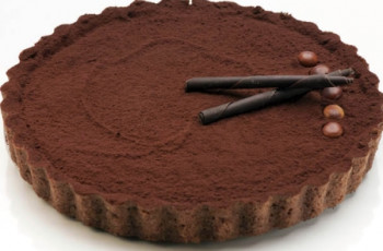 Torta trufada de chocolate