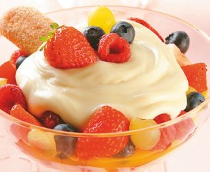 Pavê de Frutas na Taça